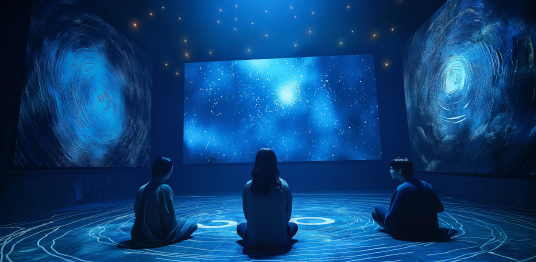 Installation prototype — immersive projection environment